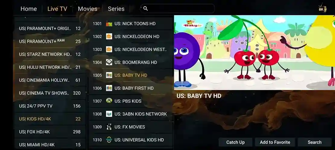 Preview 3 - Sportz TV Premium IPTV Subscription